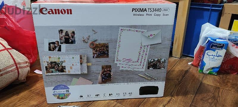 Canon Pixma ts3440 wireless copy scan printer 1