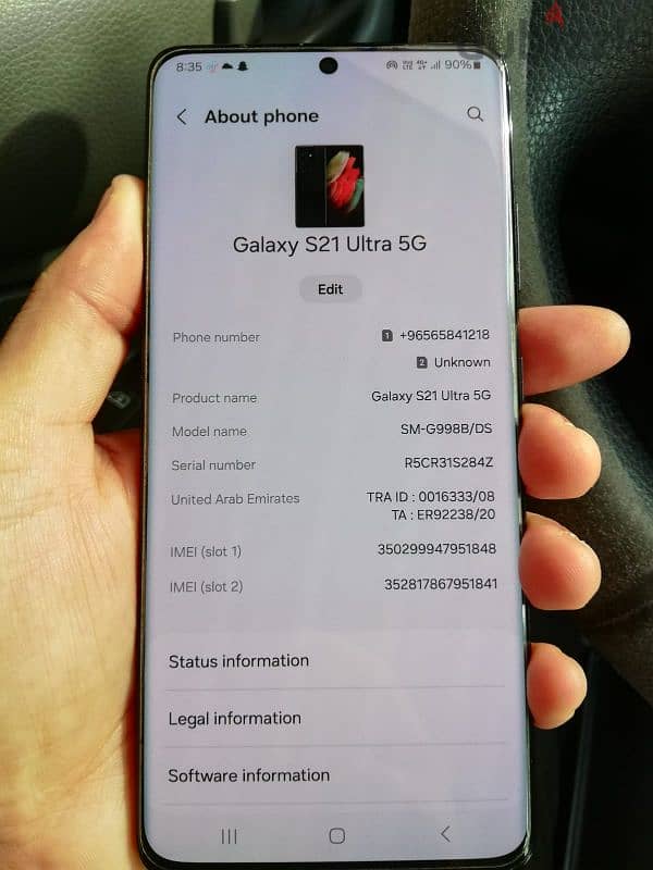 samsung s21 ultra 5G 4