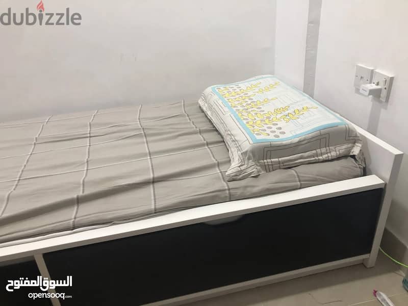 IKEA Bed Frame (Excellent Condition) - 20 KD 1