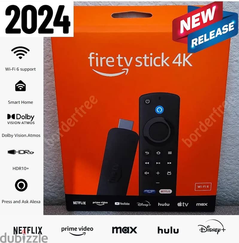 Amazon Fire TV Stick 4K UHD Streaming Media Player with Alexa Remote 0