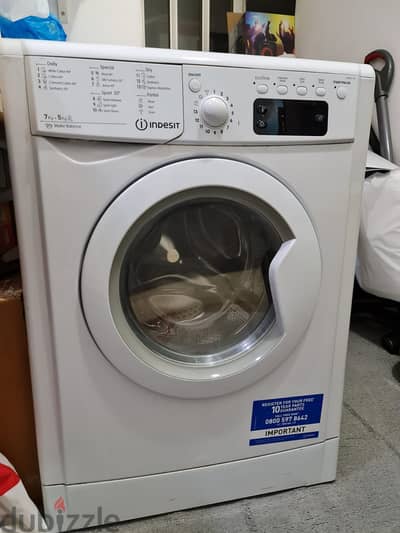 Indesit washer cum dryer