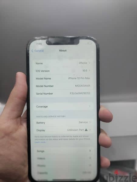 iPhone 12 pro max 128 gb face id working 3