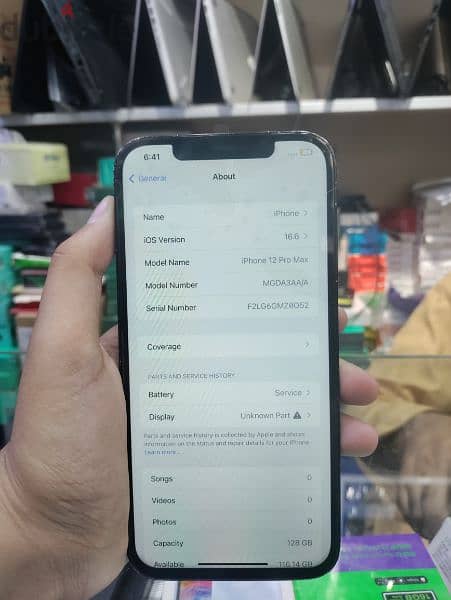 iPhone 12 pro max 128 gb face id working 4