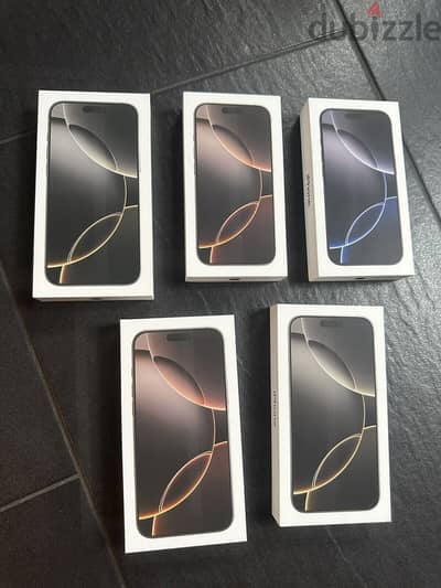 Apple iPhone 16 Pro max - 256GB - (Unlocked) All Colours Available.