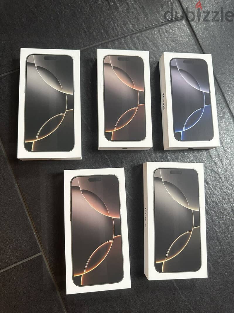 Apple iPhone 16 Pro max - 256GB - (Unlocked) All Colours Available. 0