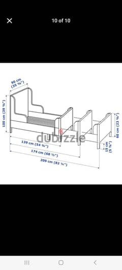 Ikea junior expendable bed 0