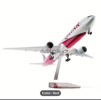 Qatar airways boeing 777 metal 18.5 inch