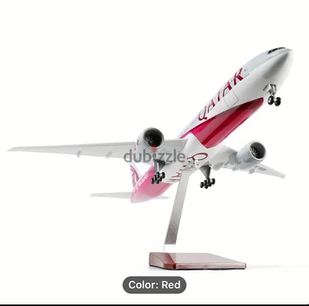 Qatar airways boeing 777 metal 18.5 inch 0