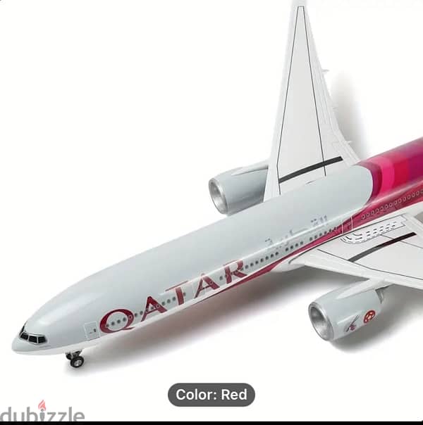 Qatar airways boeing 777 metal 18.5 inch 2