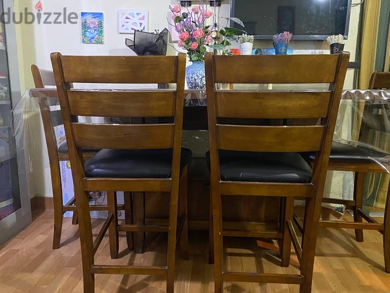 Dining table foldable 2