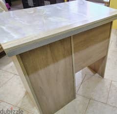 almost new study table with drawers for sale 0