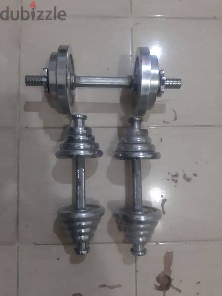 Dumbbells for sale 15kd 0