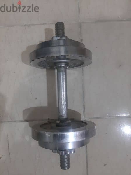 Dumbbells for sale 15kd 2