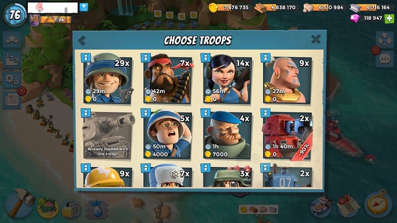 Boom beach account 8