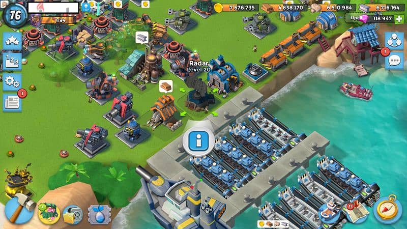 Boom beach account 13