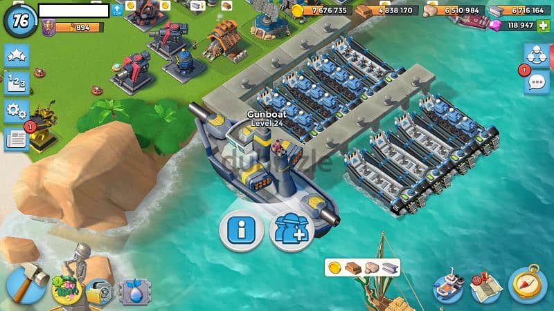 Boom beach account 14