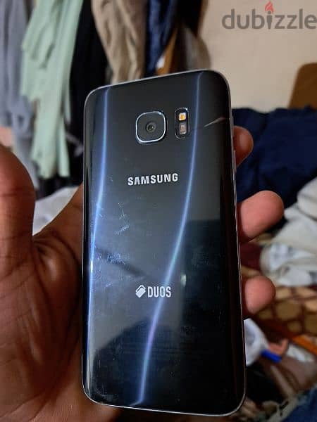 Samsung S7 Working Only Front Glass Crack Nfc Support 2