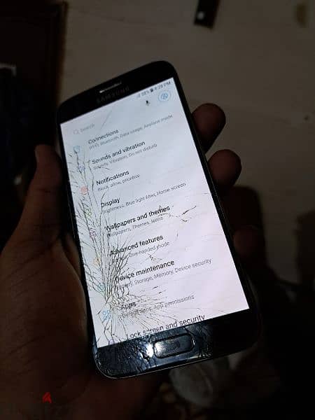 Samsung S7 Working Only Front Glass Crack Nfc Support 3