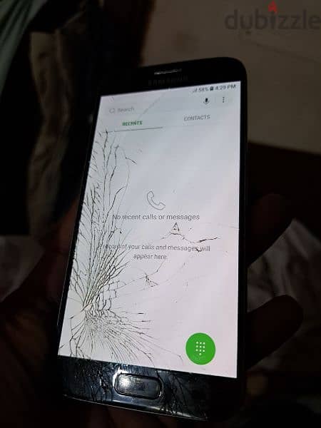 Samsung S7 Working Only Front Glass Crack Nfc Support 4