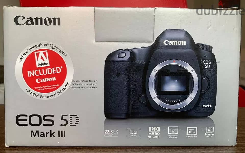 Canon EOS 5D Mark III Body Only Approximately 8000 Shots 0