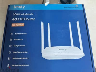 SIM card 4G Router, 4G Cellular Router,300Mbps WiFi