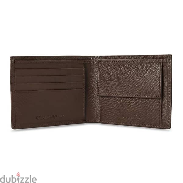 Puma Unisex-Adult Leather Plain Wallet, Brown Mushroom (9105802) 1