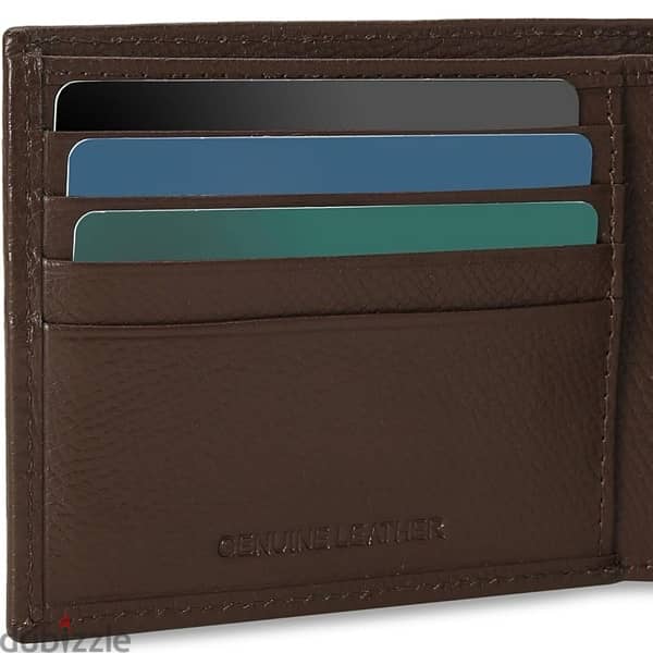 Puma Unisex-Adult Leather Plain Wallet, Brown Mushroom (9105802) 2