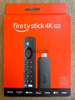 Amazon Fire TV Stick 4K Max 2nd Gen HDR with Alexa Voice Remote New 0