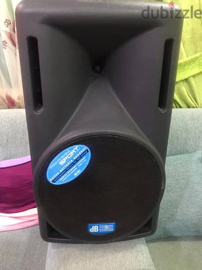 DB 10 inch pawed speaker with jbl 10 inch pawed speaker