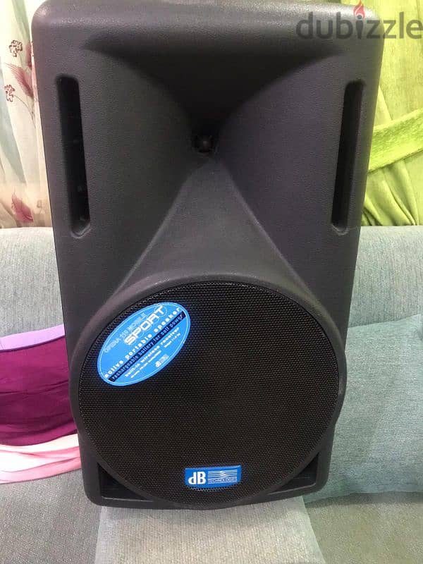 DB 10 inch pawed speaker with jbl 10 inch pawed speaker 0