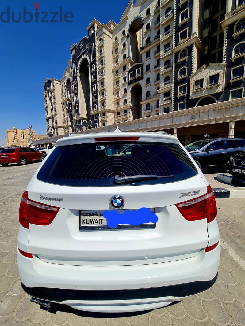 BMW X3 2015 3.0L Excellent condition Leaving Kuwait 4