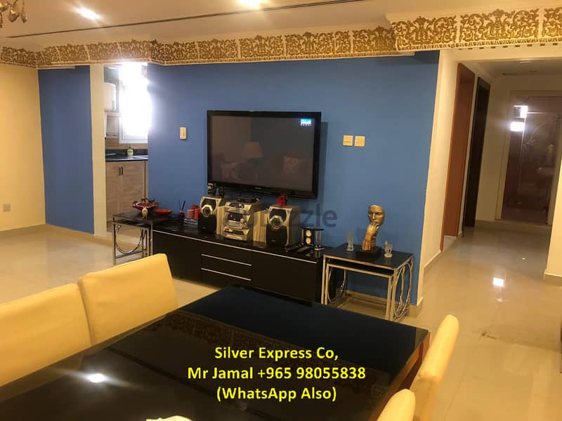 Furnished Sea View 1 Bedroom Private Villa Flat in Mangaf. 8