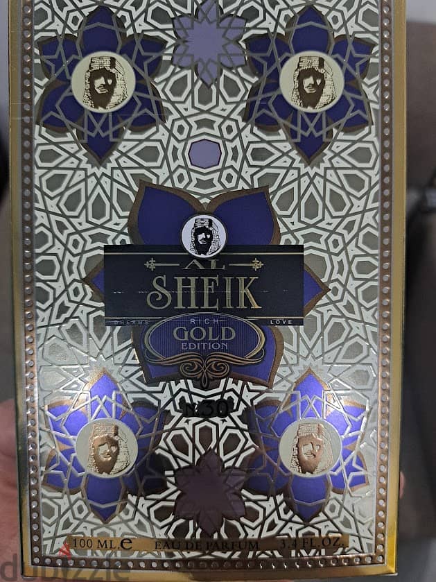 Al sheikh Rich Gold Edition Eau de Parfum 100 ML. NEW long lasting 3