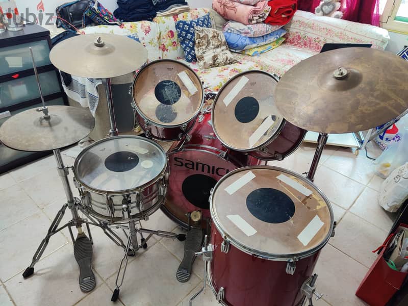 Acoustic drum set for sale 0