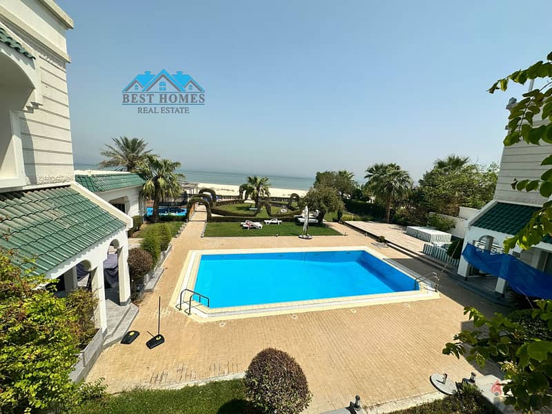 Beach Front 4 Bedroom Villa in Bidda 0