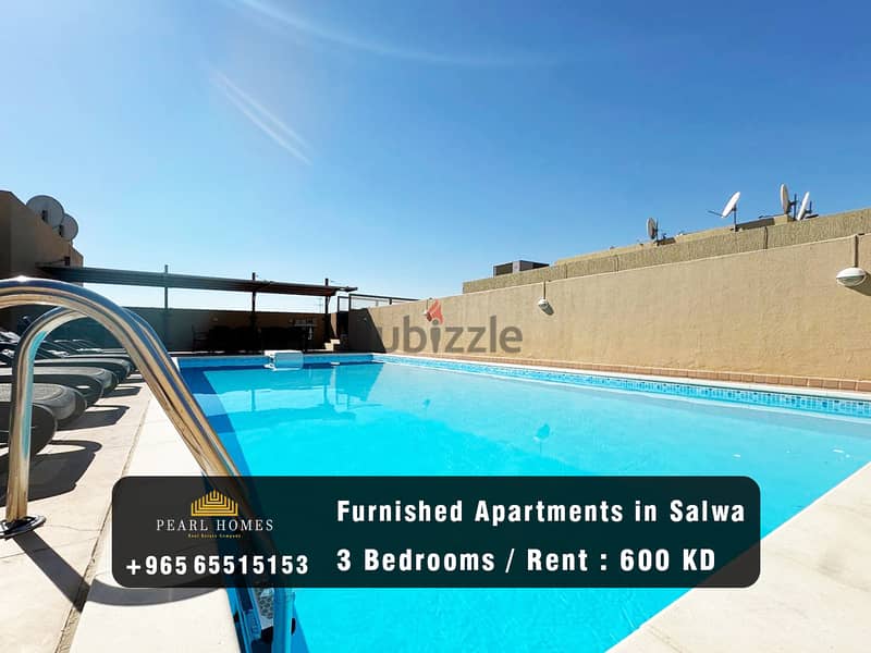 Fully Furnished Apartments for Rent in Salwa 0