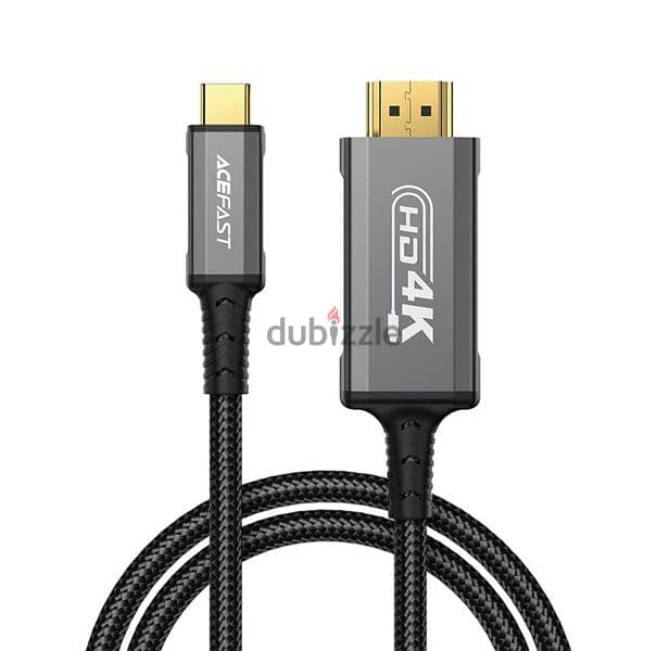 Fully Compatible C to HDTV Cable 4k 1.8m - Acefast C1-10 1