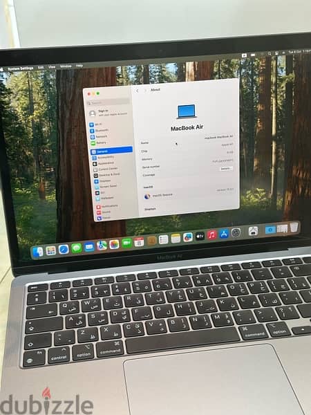 MacBook Air 13inch 256gb M1 chip 6