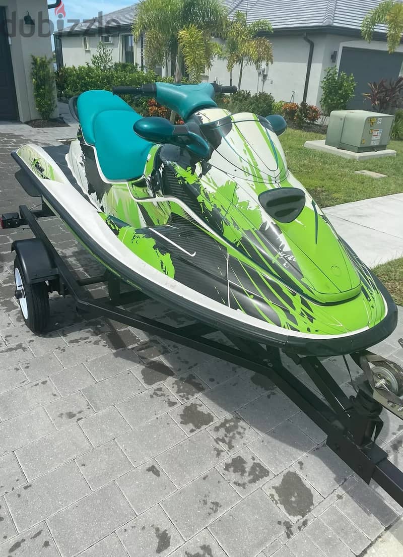 1997 Sea Doo 10' Jet Boat Jet Drive & Has Trailer 0