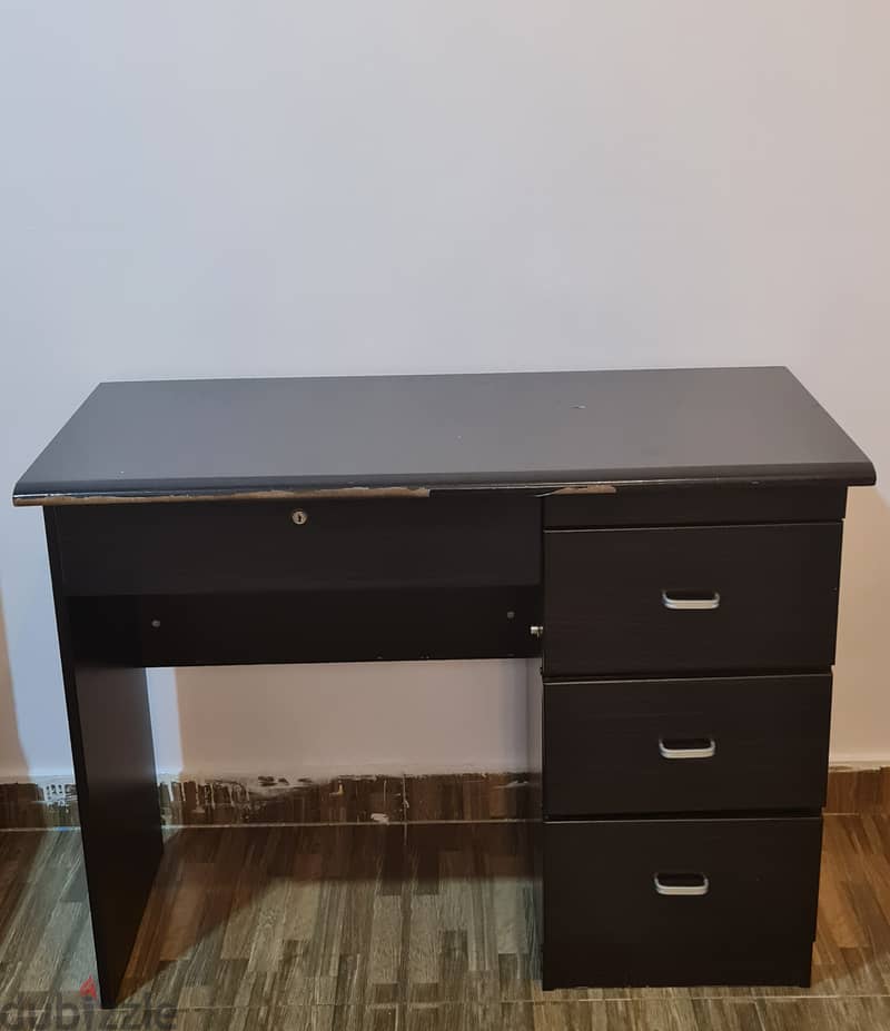 Used Study table and bed side table for give away 1