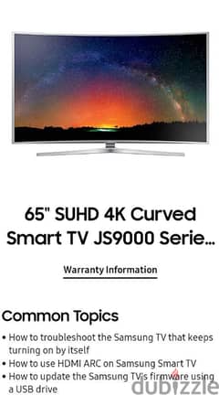 Samsung. Smart TV JS9000 Series 0