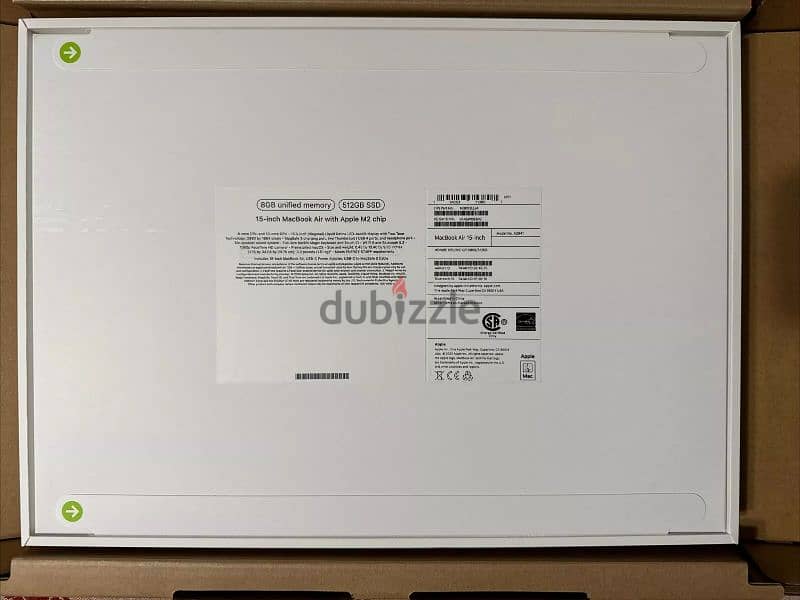 New 2023 Apple MacBook Air 15" M2 Chip Liquid Retina 8gb Ram 512gb SSD 2