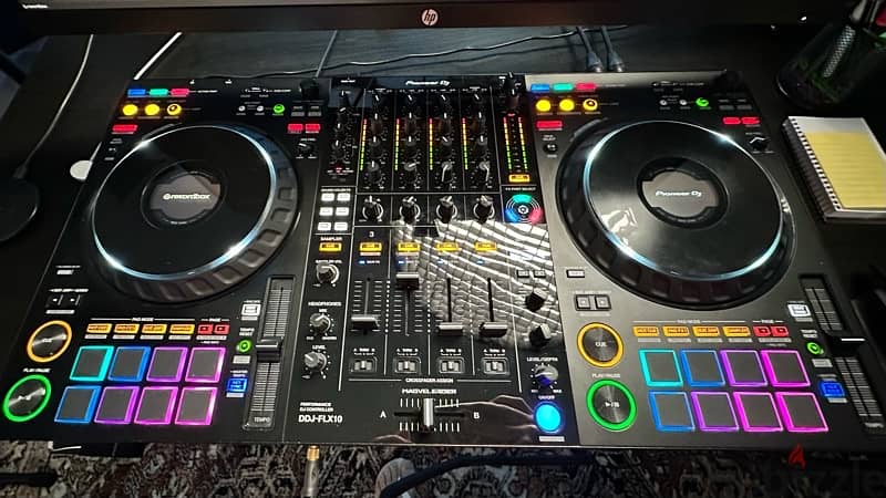 Pioneer DJ DDJ-FLX10 + UDG Flight Case (300 USD Value) – Like New 2