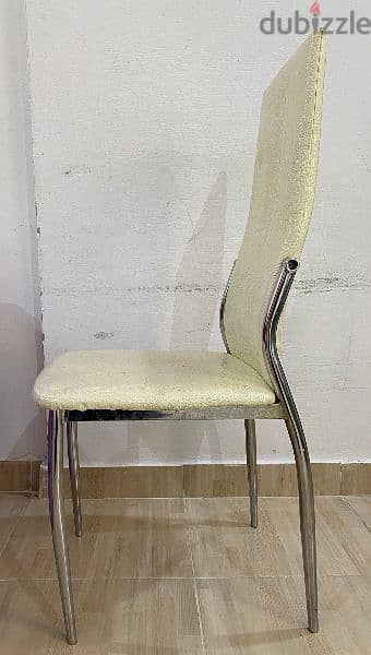 Chair (steel chair 2 quantity) 1