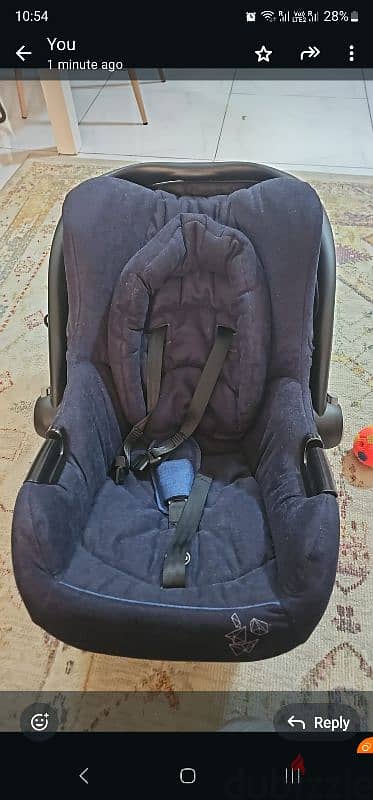 giggles child car seat available for sale 3