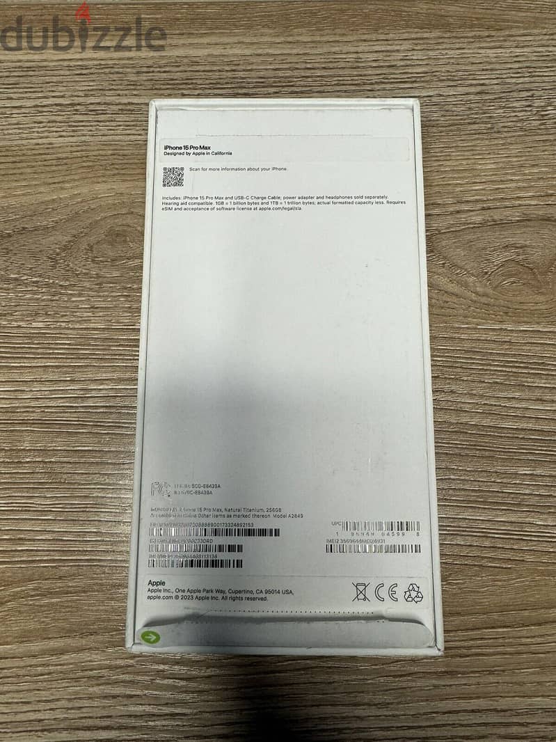 Apple iPhone 15 Pro Max -256 GB- Natural Titanium,BRAND NEW. 5