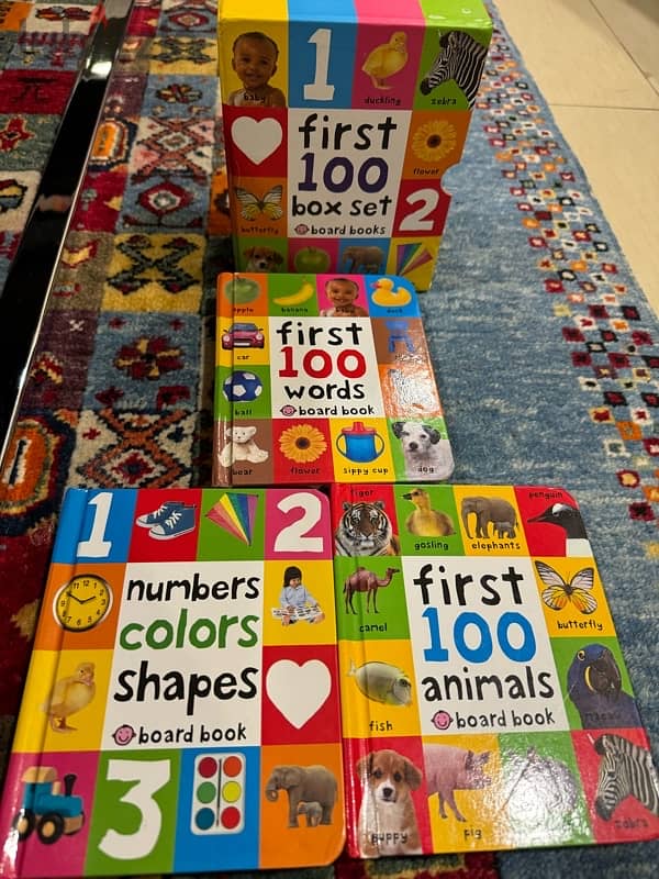 First 100 words book set 0