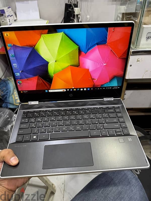 hp core i3 10Th 360 Tuch screen Ram 8GB SSD 256GB 2