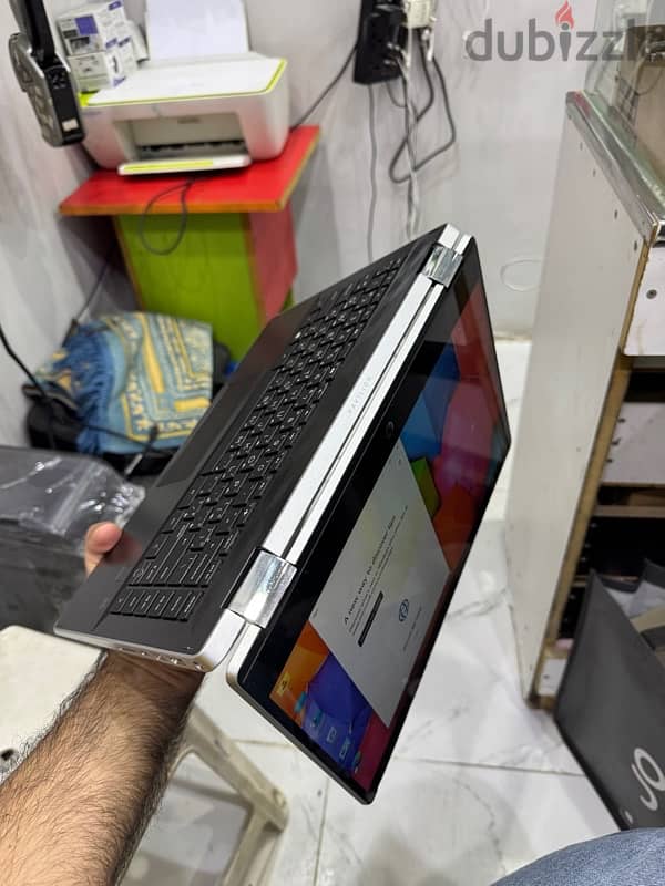 hp core i3 10Th 360 Tuch screen Ram 8GB SSD 256GB 3