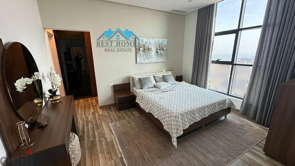 Modern Style Two Bedrooms Furnished Apartment in Sabah Al Salam 1